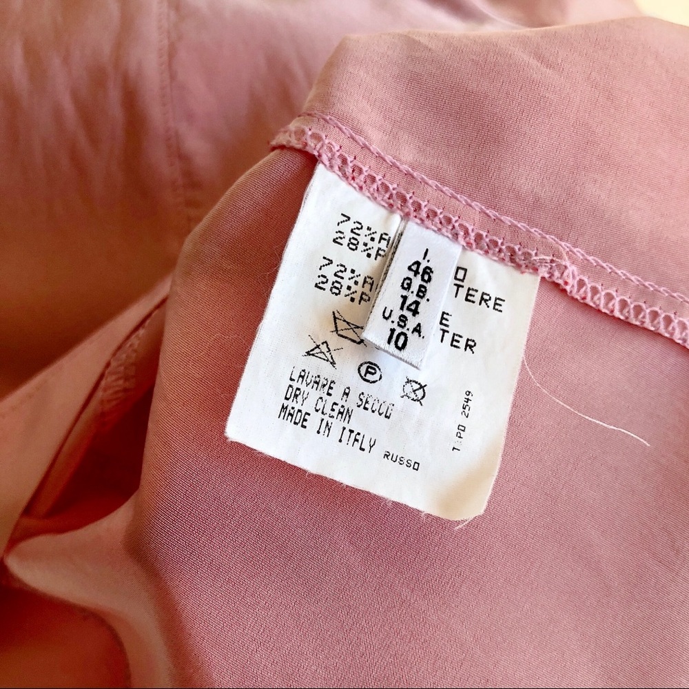 Vintage Antonio D’errico pink button down shirt - Picture 7 of 8